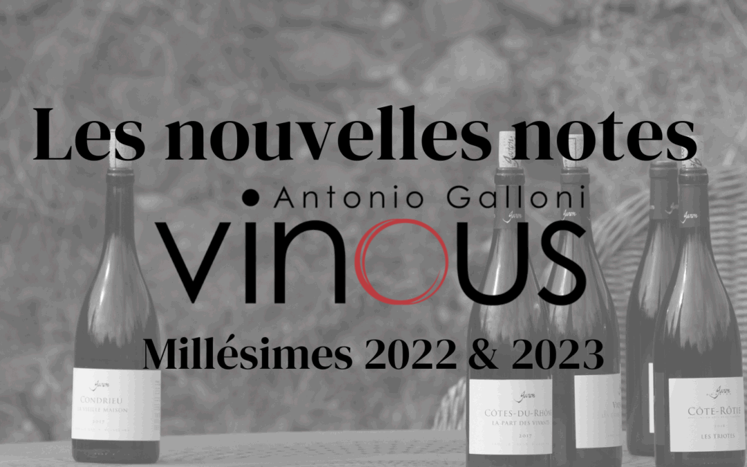 Millésimes 2022 & 2023 : les nouvelles notes de Vinous